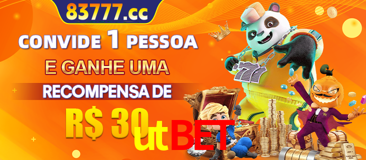 Banner institucional da utbet sobre parceria de marcas e criação de uma marca de excelência, apresentando os mascotes de jogos populares como o Fortune Tiger.